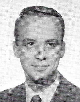 David Goeke’s black-and-white portrait, 1968