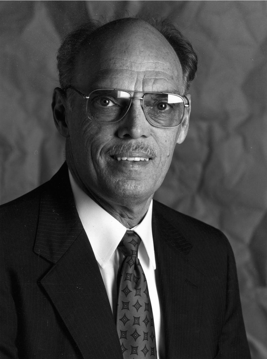 Studio portrait of Dr. Ray Martens, president of Concordia University Texas during Tim Ristow's student years